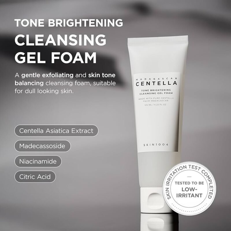 SKIN1004 Tone Brightening Cleansing Gel Foam 125 ML