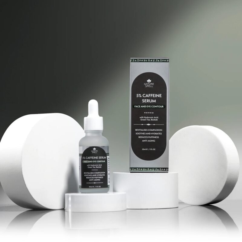 Nature Spell 5% Caffeine Serum - Face & Eye Contour 30 ml