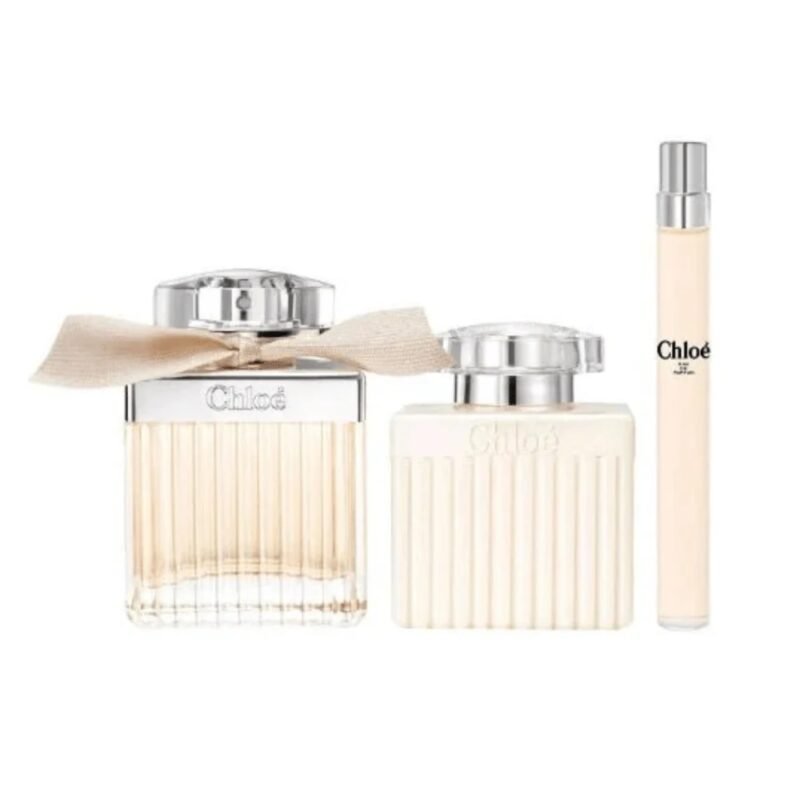 Chloe Signature Gift Set Eau De Parfum Body Lotion Pen Spray Kit