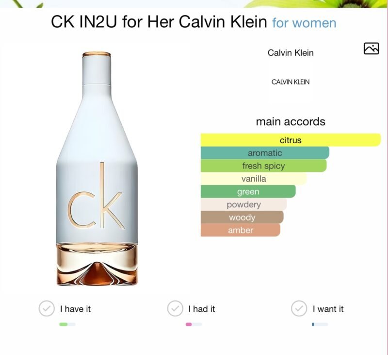 Calvin Klein CKIN2U For Her Eau de Toilette 100ml