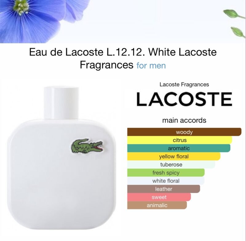 Lacoste L.12.12 Blanc Eau de Toilette 100ml