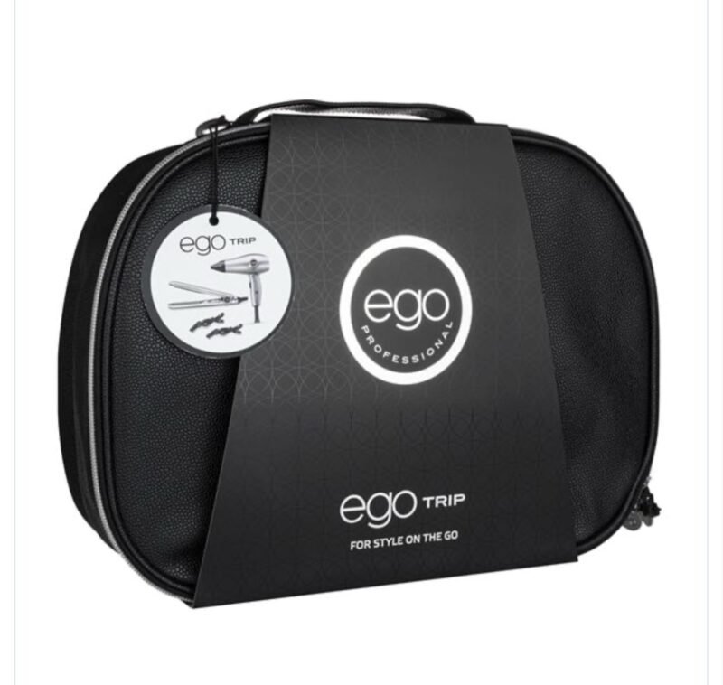 The ego professional 'ego trip' set is perfect for style on the go, for worldwide use.