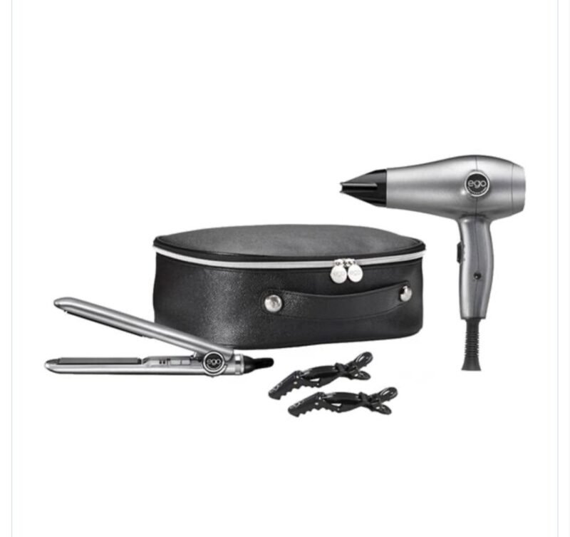 The ego professional 'ego trip' set is perfect for style on the go, for worldwide use.