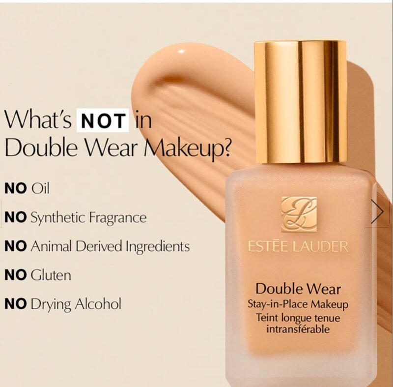 Estée Lauder Double Wear
Stay-in-Place Foundation 1N0 Porcelain