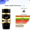 Asad Lattafa Perfumes 100ml