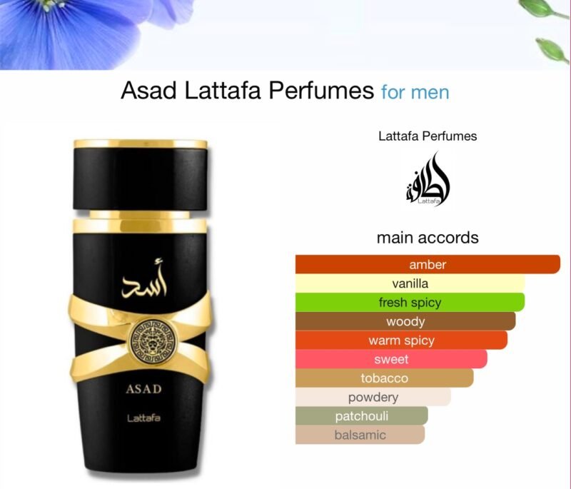 Asad Lattafa Perfumes 100ml