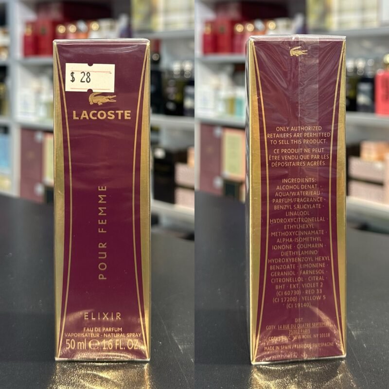 Lacoste Pour Femme Elixir 50ml