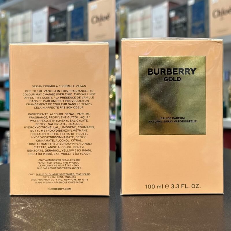 Burberry Gold Eau de Parfume 100ml