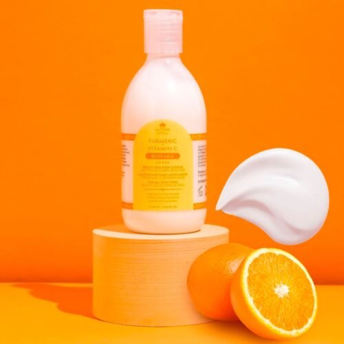 img_0552 Nature Spell Vitamin C + Turmeric Body Milk Body Lotion 276ml