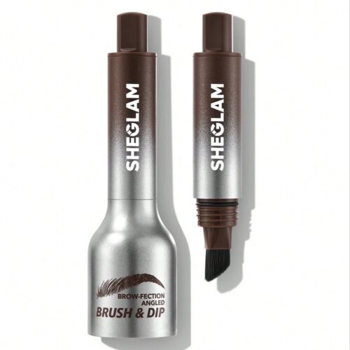Sheglam Brow-Fection Angled Brush & Dip- Chocolate