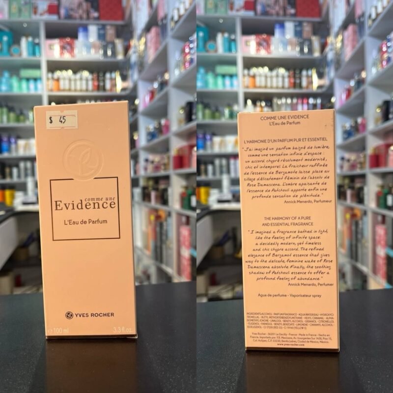 Evidence by Yves Rocher for Women - Eau de Perfume, 100ml