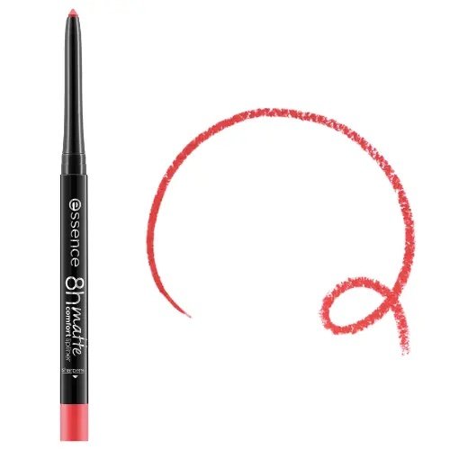 Essence 8H Matte Comfort Lipliner 09 fiery red