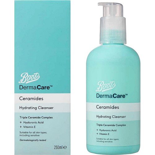 Boots DermaCare Ceramides Hydrating Cleanser 250ml