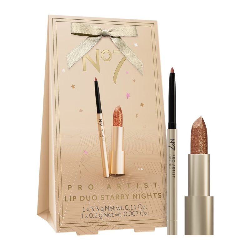 No7 Pro Artist Limited Edition Starry Nights Lip Duo