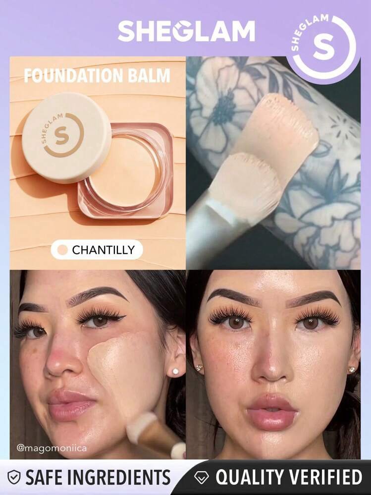 SHEGLAM Full Coverage Foundation Balm-Chantilly