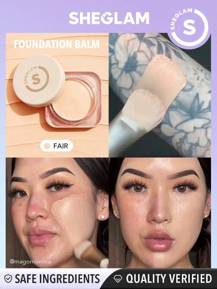 SHEGLAM Full Coverage Foundation Balm- Fair