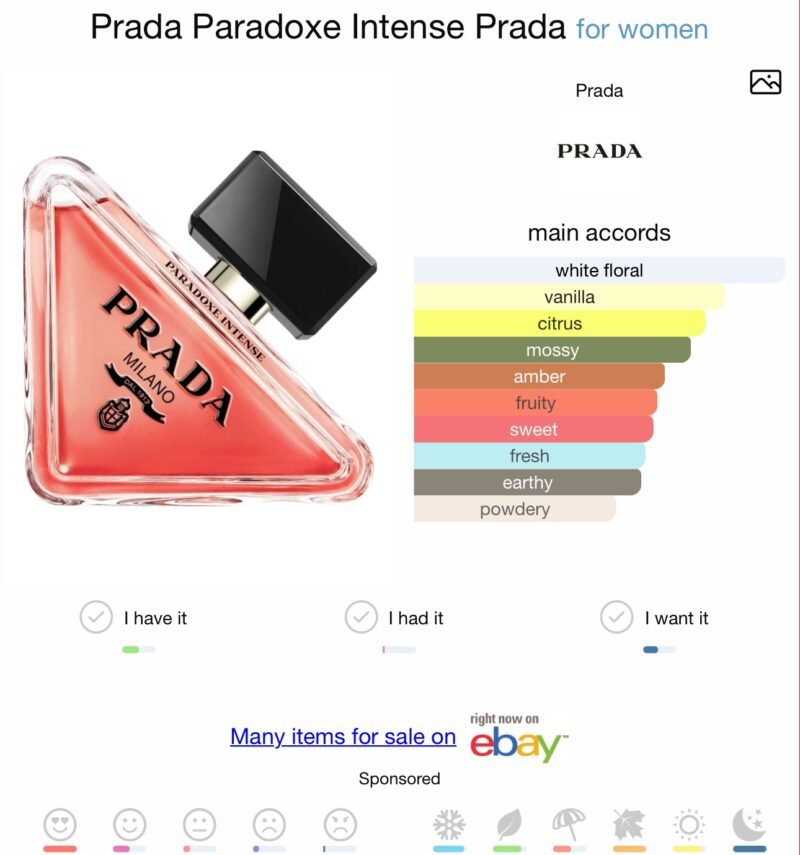 Prada Paradoxe By Prada intense 90ml