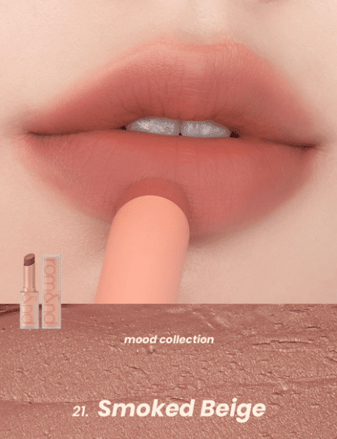 Romand Zero Matte Lipstick #21 Smoked Beige