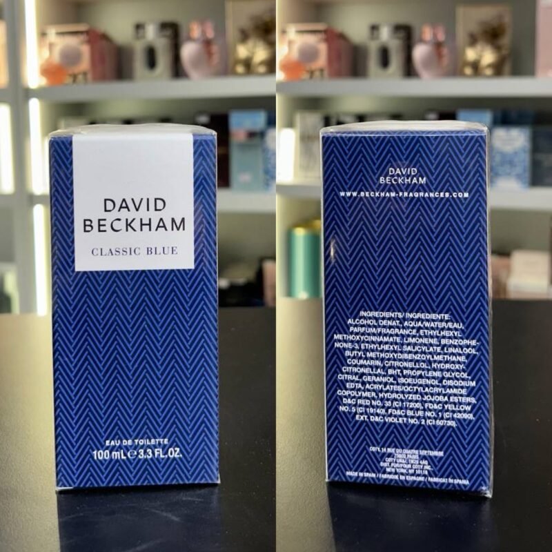 David Beckham Classic Blue EDT 100ml