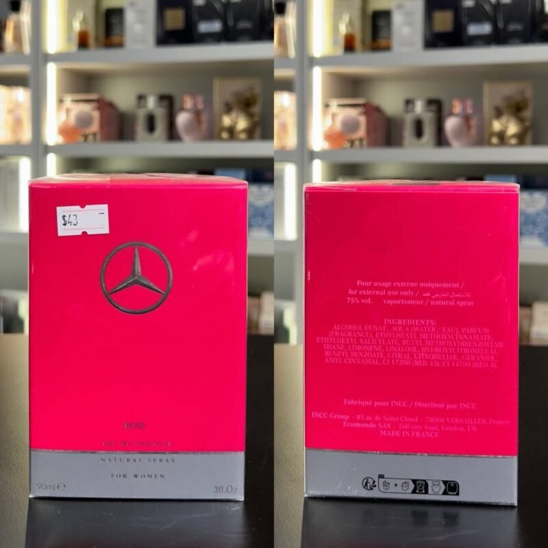 Mercedes Benz Rose Eau de Toilette - 90ml