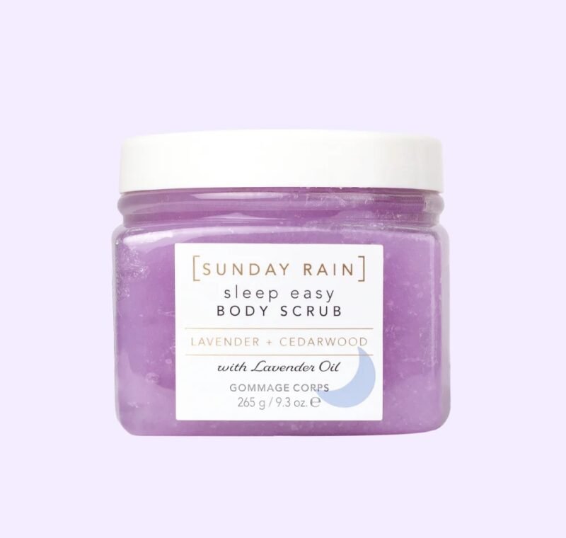 Sunday Rain Body Scrub Labender Oil  265g