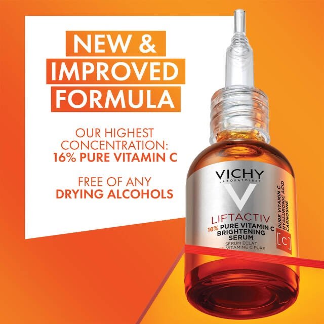 Vichy LIFTACTIV 16% PURE VITAMIN C BRIGHTENING SERUM 20 ml —-