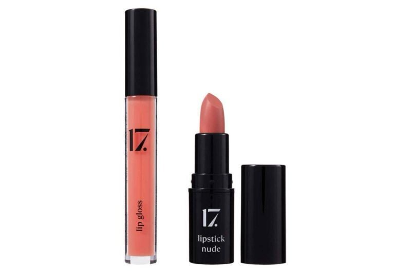 17. glossy nude lip duo