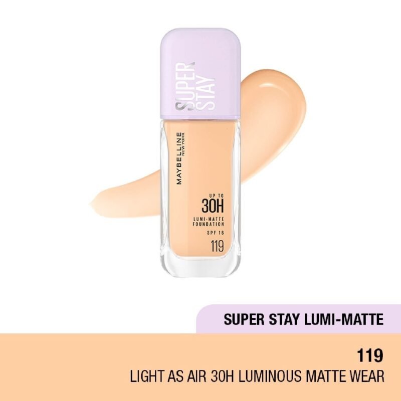 Maybelline Lumi-Matte foundation #119