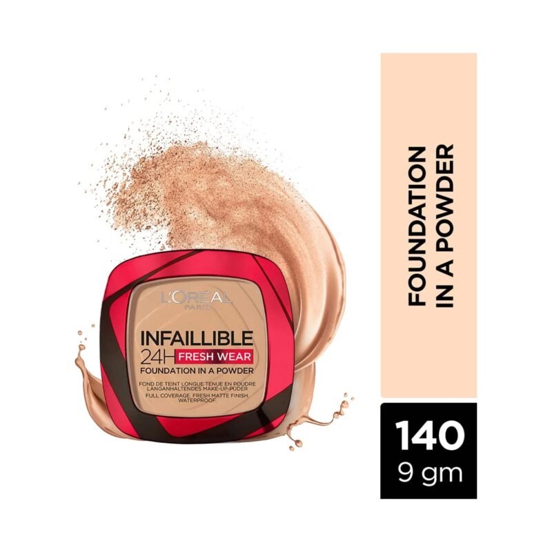Loreal Paris Infallible 24H Fresh Wear Foundation In A Powder - 140