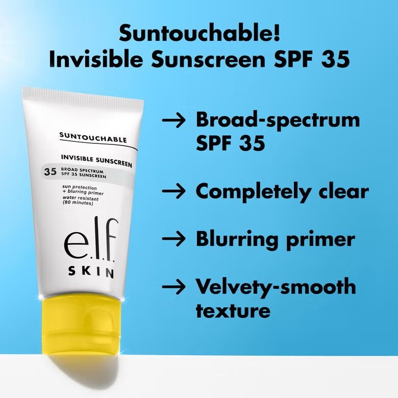 Suntouchable Invisible Sunscreen SPF 35 Mini 10 ml