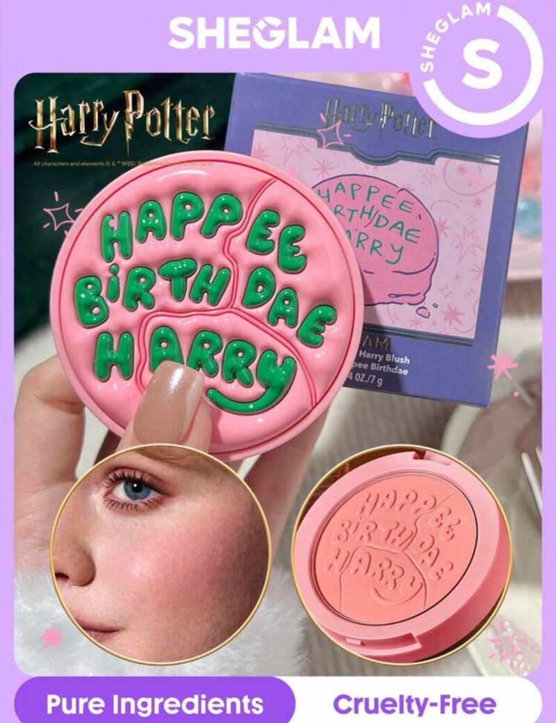 Sheglam harry potter tm x sheglam happee birthdae harry blush