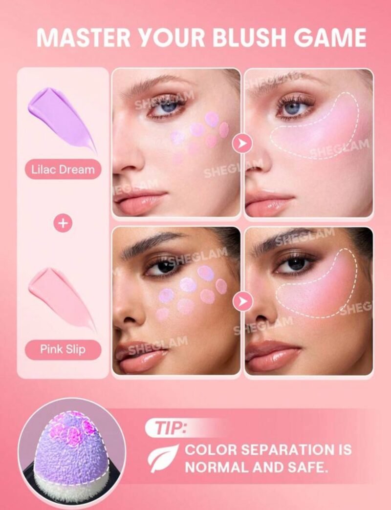 Sheglam Liquid Blush (lilac dream )