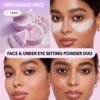 SHEGLAM Insta-Ready Face & Under Eye Setting Powder Duo-Taro