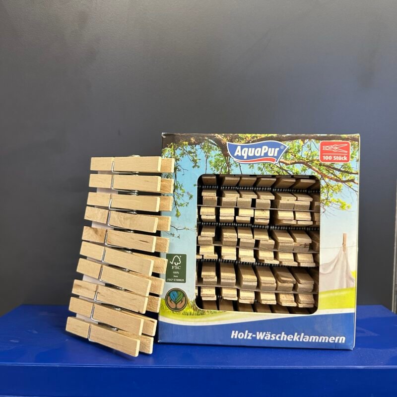 img_9395 AquaPur Holz - Wascheklammern 100 Pices
