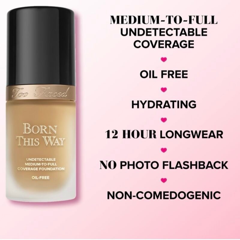 Too Faced Born This Way Flawless Coverage Natural Finish Foundation Snow