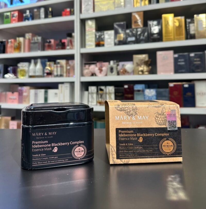 Mary And May Premium Idebenone Blackberry Complex Essence Mask 20EA