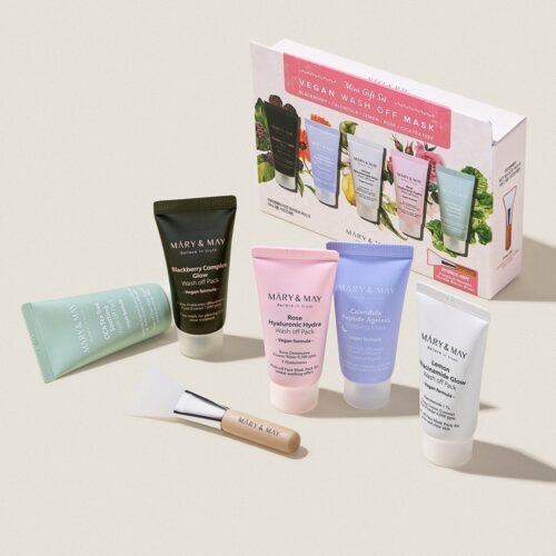 img_9901 Mary And May Vegan Wash Off Mask Mini Gift Set (30g x5)