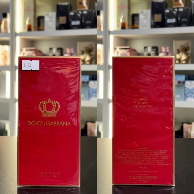 Dolce & Gabbana Q, Eau De Parfum Spray, For Women 100ml