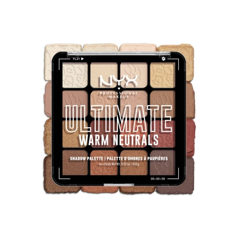 NYX PROFESSIONAL MAKEUP Ultimate Shadow Palette -Warm Neutrals