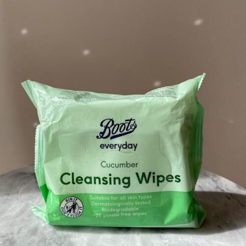 img_0173 Boots Biodegradable Cucumber Cleansing Wipes 25s