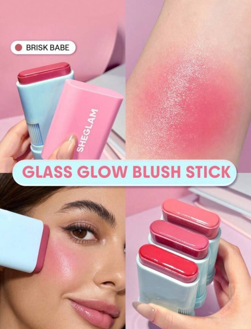 Sheglam Glass Glow Blush Stick-Brisk Babe