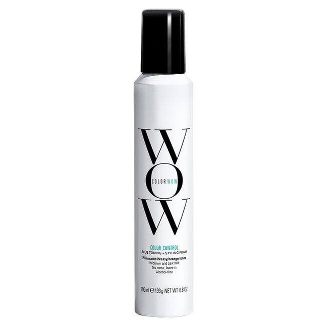 Color Wow Color Control Blue Toning + Styling Foam for Dark Hair 200ml