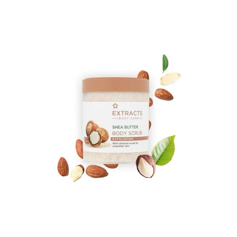 Superdrug Extracts Body Scrub Shea 465ml