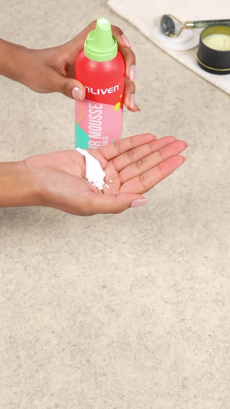 Enliven The Levine Ultra Hold Hair Mousse, 300 ml