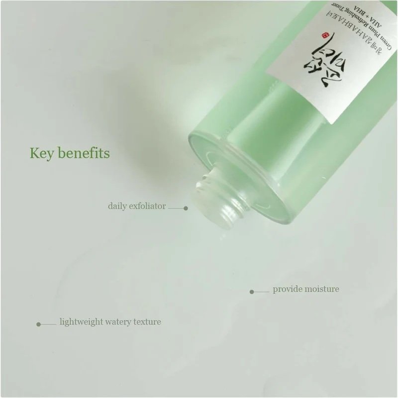 BEAUTY OF JOSEON GREEN PLUM REFRESHING TONER: AHA + BHA (150ML)