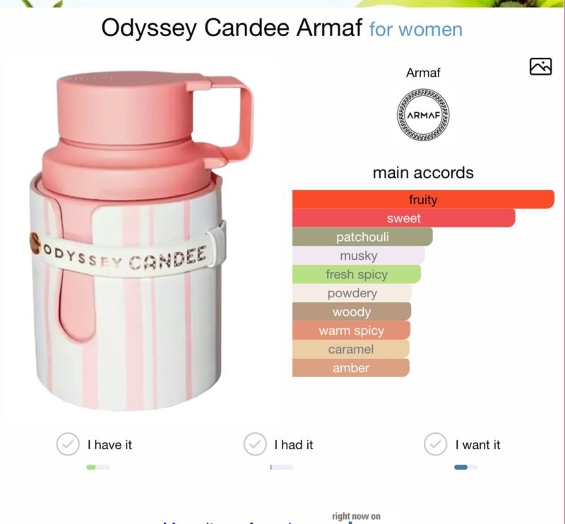 Armaf Odyssey Candee Edp 100ml