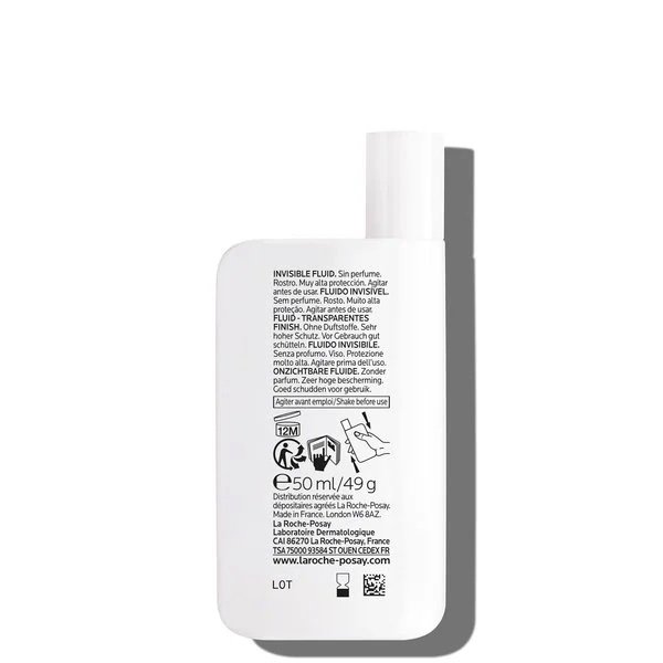 La Roche posay ANTHELIOSUVMUNE 400 INVISIBLE FLUID SPF50+  50 ml