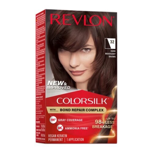 img_7022 Revlon Colorsilk Beautiful Permanent Hair Color Dark Mahogany Brown 032