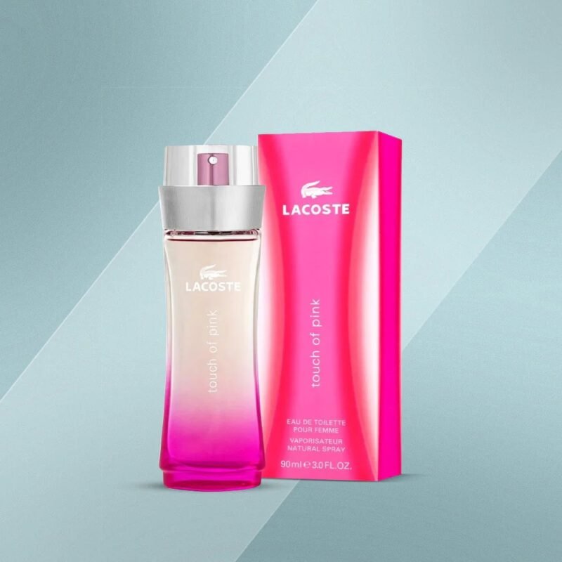Lacoste touch of pink eau de toilette 90ml