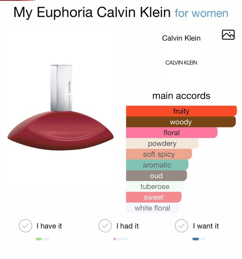 Calvin Klein My Euphoria Women Eau De Parfun 100ml